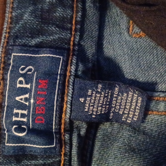 CHAPS DENIM, WOMENS SIZE 4. - Picture 5 of 7